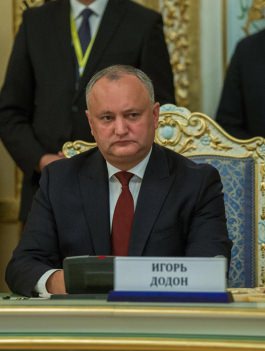 Preşedintele Republicii Moldova a ţinut un discurs la întrunirea Consiliului şefilor de state CSI de la Duşanbe 