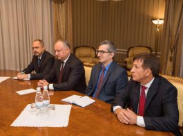 Igor Dodon had a meeting with delegation of European University Sports Association