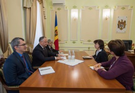 The head of state had a meeting with the German Ambassador 