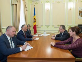 Președintele Republicii Moldova a avut o întrevedere cu Ambasadorul Franței în țara noastră