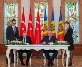 The President Igor Dodon had a meeting with the President of Turkey