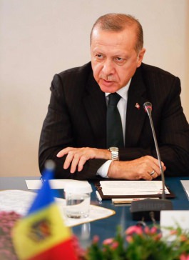 Președintele Igor Dodon a avut o întrevedere cu Președintele Turciei 