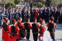 Igor Dodon și Recep Tayyip Erdoğan au efectuat o vizită în Găgăuzia