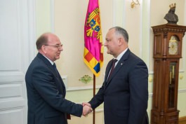 Igor Dodon a avut o întrevedere cu Oleg Vasneţov