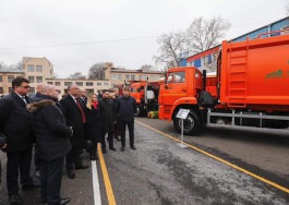 Federația Rusă a transmis gratis Republicii Moldova primul lot de autospeciale “KAMAZ”