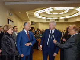 Igor Dodon a ținut un discurs la Universitatea de Stat din Moscova “M.V. Lomonosov"