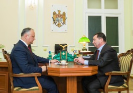 Igor Dodon a avut o întrevedere cu președinții raioanelor Taraclia și Basarabeasca
