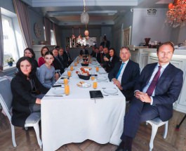 Игорь Додон провел встречу с членами Торгово-промышленной палаты Франция-Молдова 