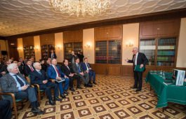 Igor Dodon a participat la prezentarea cărții „Petru Lucinschi. Membru al Biroului Politic și Președinte”