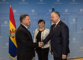 Președintele Republicii Moldova a avut o întrevedere cu Președintele Knessetului