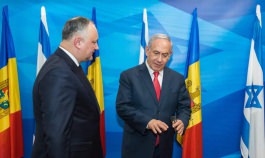 Președintele Moldovei a avut o întrevedere cu prim-ministrul Israelului