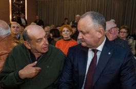 Игорь Додон провел встречу с представителями молдавской диаспоры в Государстве Израиль