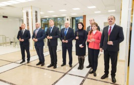 Sediul renovat al Președinției Republicii Moldova a fost sfințit