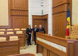 Igor Dodon held a meeting with two ex-presidents of Moldova