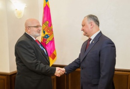 Președintele Republicii Moldova a avut o întrevedere cu misiunea BIDDO OSCE
