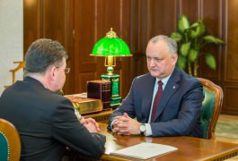 Президент Республики Молдова провел встречу с Действующим Председателем ОБСЕ
