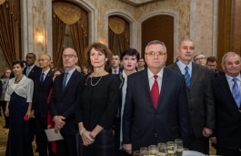 Президент Республики Молдова принял участие в дипломатическом приеме