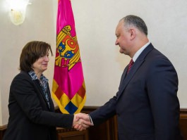 Președintele țării a avut o întrevedere cu ambasadorul Republicii Federale Germania în Republica Moldova, Angela Ganninger
