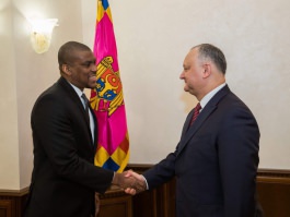 Igor Dodon a avut o întrevedere de lucru cu Ambasadorul SUA în Republica Moldova