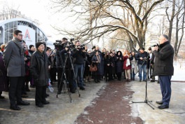 Șeful statului a participat la ceremonia de comemorare a victimelor Holocaustului