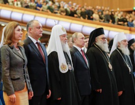 Șeful statului l-a felicitat pe Patriarhul Moscovei și al Întregii Rusii, Kirill, cu prilejul aniversării a 10-a de la întronizare