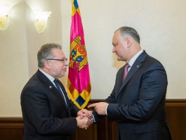 Президент Молдовы провел встречу с послом Франции
