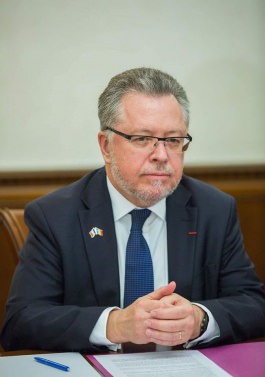 Președintele Moldovei a avut o întrevedere cu Ambasadorul Franței