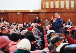 Igor Dodon a vizitat raionul Soroca
