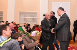 Igor Dodon a vizitat raionul Fălești