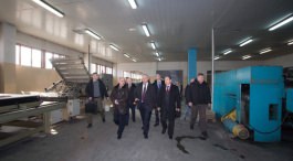 Глава государства посетил столичный Комбинат картонных изделий
