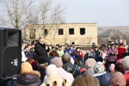 Igor Dodon a vizitat orașul Basarabeasca