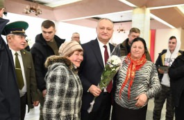 Igor Dodon a vizitat raionul Ungheni