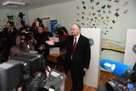 Președintele Igor Dodon a votat pentru un viitor mai bun al țării noastre