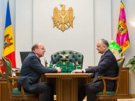 Игорь Додон провел встречу с послом Российской Федерации