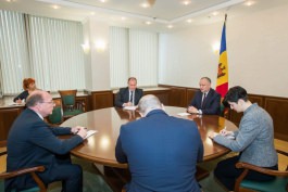 Игорь Додон провел встречу с послом Российской Федерации