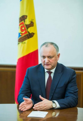 Президент страны провел встречу с главой Делегации Европейского Союза в Республике Молдова