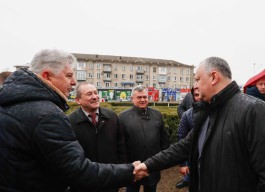 Președintele țării a oferit un autocamion de tip ”KAMAZ” municipiului Bălți