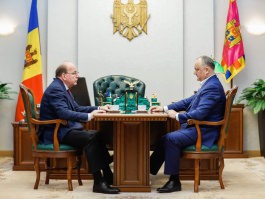 Президент Республики Молдова провел встречу с послом Российской Федерации