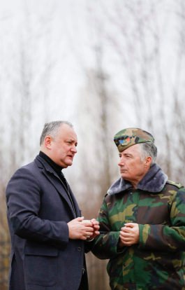 Igor Dodon a dat start acțiunilor consacrate aniversării a 75-a de la eliberarea Moldovei de sub ocupația fascistă
