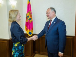 Președintele Republicii Moldova a avut o întrevedere cu Ambasadorul Extraordinar şi Plenipotențiar al Regatului Unit