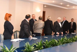Igor Dodon a avut o întrevedere cu conducătorii comisiilor de profil din cadrul Consiliului Societății Civile