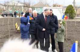 Șeful statului întreprinde o vizită de lucru în raionul Edineț