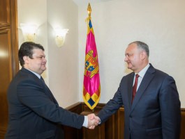 Președintele Republicii Moldova a avut o întrevedere cu Ambasadorul Republicii Belarus