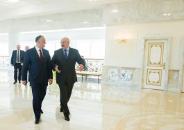 Президент Республики Молдова провел встречу с Александром Лукашенко