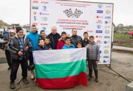 Igor Dodon a participat la deschiderea Campionatului Europei de Motocross printre juniori