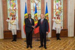 Президент Республики Молдова принял верительные грамоты от четырех назначенных послов