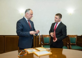 Спортсмен Вячеслав Плэмэдялэ получил Почетный диплом Президента