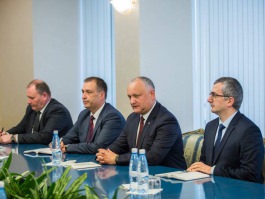 Președintele Republicii Moldova a avut o întrevedere cu delegația Coaliției naționale pentru susținerea evreilor din Eurasia