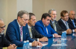 Президент Республики Молдова провел встречу с делегацией Национальной коалиции в поддержку еврейских общин Евразии