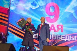Игорь Додон принял участие в концерте, приуроченном ко Дню Победы